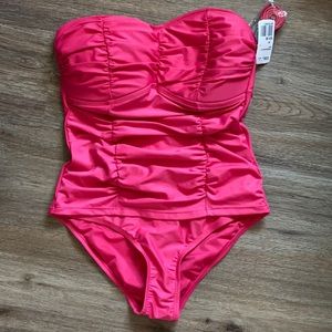 Pink bathing suit